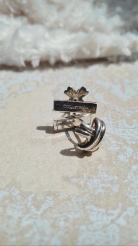 Boutons de manchette Tiffany & Co. 1992 en argent 925