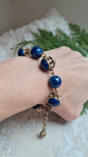 Bracelet ancien en pate de verre