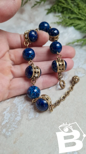 Bracelet ancien en pate de verre