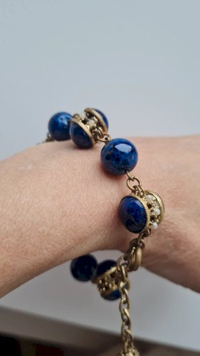 Bracelet ancien en pate de verre