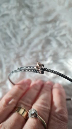 Bracelet antique aigle couronné et croix de lorraine et fleur de lys en argent