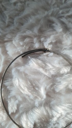 Bracelet antique aigle couronné et croix de lorraine et fleur de lys en argent