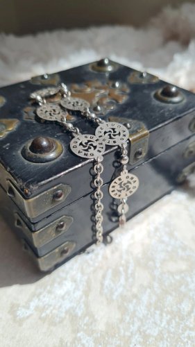 Bracelet basque en argent Suerte Ona Dut