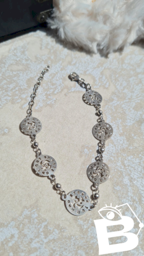 Bracelet basque en argent Suerte Ona Dut