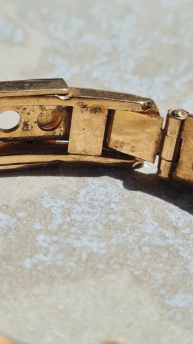 Bracelet de remplacement pour montre Femme plaqué or