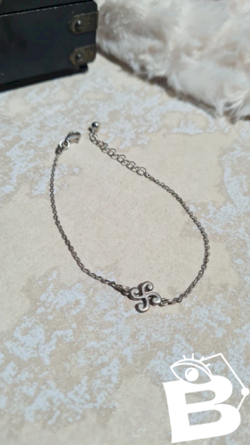 Bracelet en argent 925  Triskel  Breton