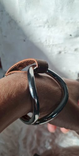 Bracelet en métal Agatha