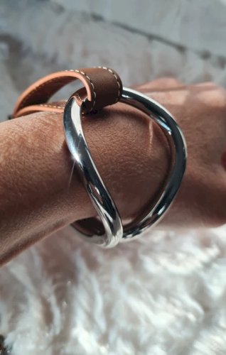 Bracelet en métal Agatha