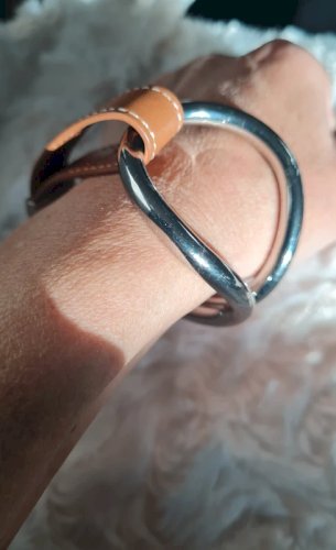 Bracelet en métal Agatha