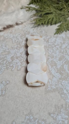 Bracelet en nacre vintage