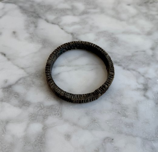 Bracelet en Talosel XXe dans le goût de Line Vautrin M3716