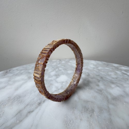 Bracelet en Talosel XXe dans le goût de Line Vautrin M3717