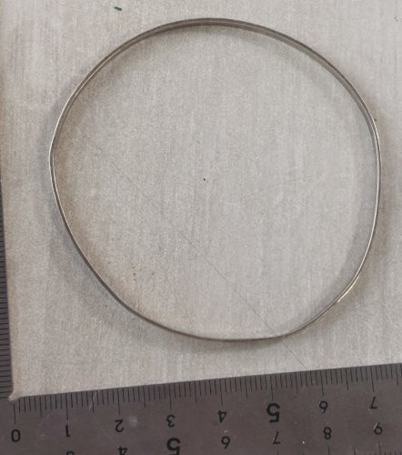 Bracelet fin, en argent