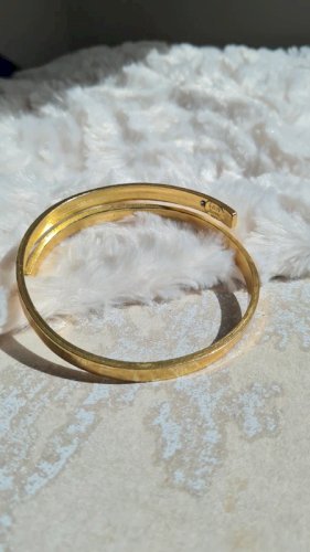 Bracelet Jonc Cécile Jeanne vintage années 80