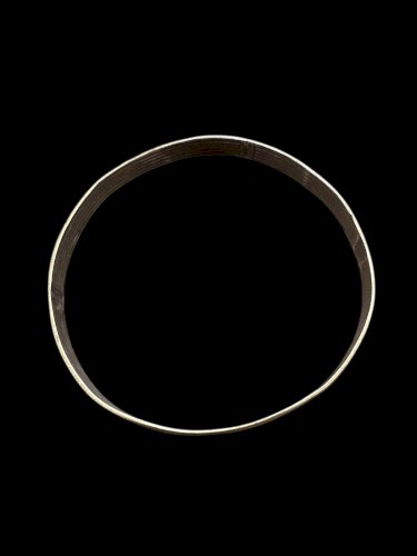 Bracelet Jonc vintage Ancien Argent Massif Poinçonné   Bijou Ethnique Retro