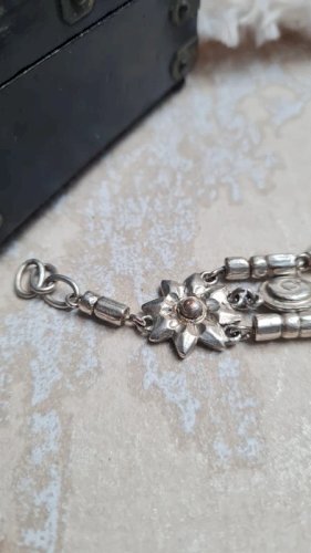 Bracelet Kenzo Paris en métal argenté