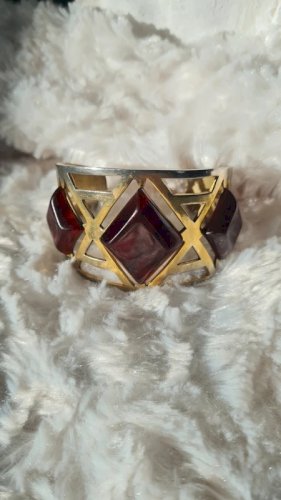 Bracelet manchette  ancien en Bakélite de Albert Flamand  années 20-30 art déco