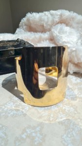 Hubert de Givenchy 1970s Cuff Bracelet (damaged)