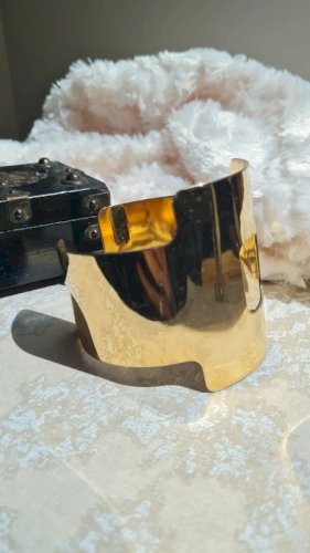 Bracelet Manchette Hubert de Givenchy années 70 (abîmé)