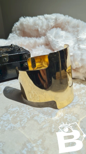 Bracelet Manchette Hubert de Givenchy années 70 (abîmé)