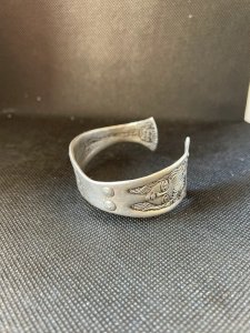 Bracelet manchette Toulhoat en argent