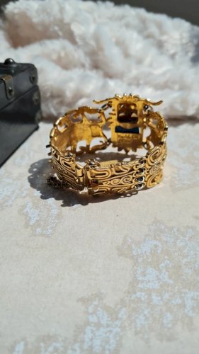 Bracelet Marbel S.G Salvador 14 Mexico - Bracelet aztèque