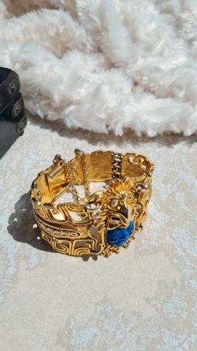 Bracelet Marbel S.G Salvador 14 Mexico - Bracelet aztèque