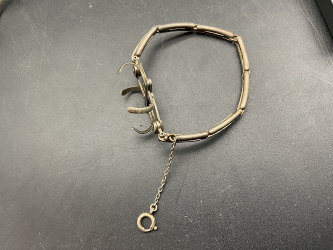 Bracelet Montre Argent Massif