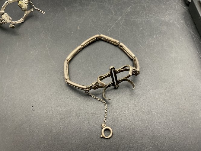 Bracelet Montre Argent Massif