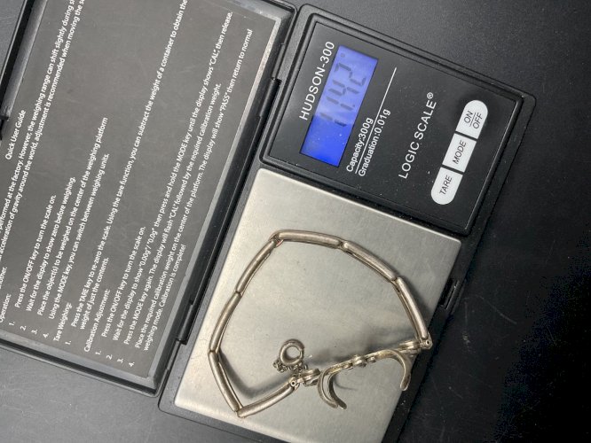 Bracelet Montre Argent Massif