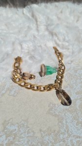 Bracelet  Murat en plaqué or avec Charm