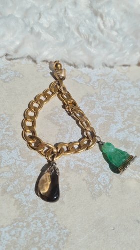 Bracelet  Murat en plaqué or avec Charm