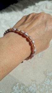 Bracelet perles deau douce