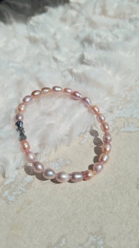 Bracelet perles deau douce