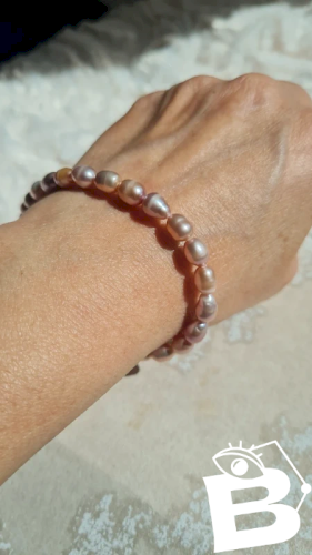 Bracelet perles deau douce