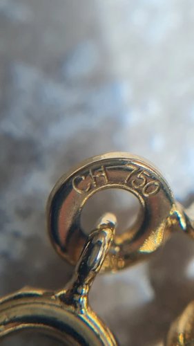 Bracelet plaqué or avec une Breloque Hiboux