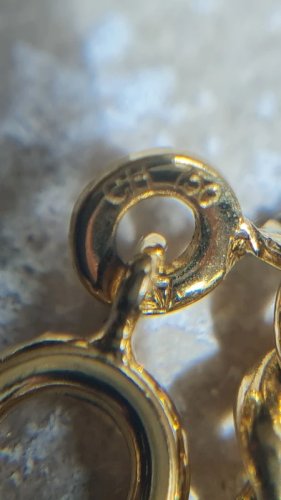 Bracelet plaqué or avec une Breloque Hiboux