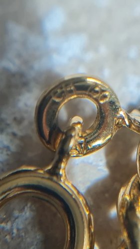 Bracelet plaqué or avec une Breloque Hiboux