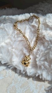 Gold-plated bracelet with a Bear Charm