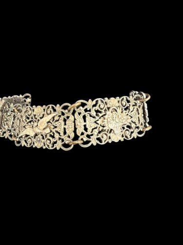 Bracelet Souvenir De Nice Cigale, Saint-Georges-Ancien - Vintage Bijou De Charme