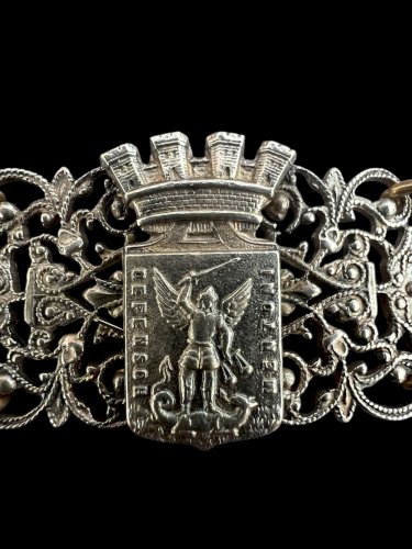 Bracelet Souvenir De Nice Cigale, Saint-Georges-Ancien - Vintage Bijou De Charme