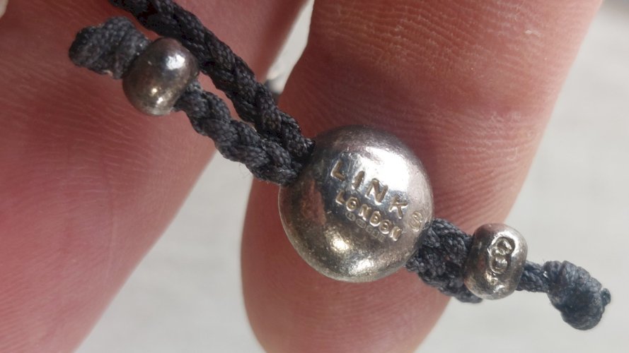 Bracelet tête de mort, Links of London, en argent massif