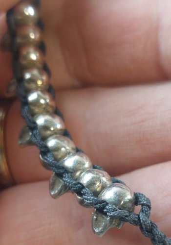 Bracelet tête de mort, Links of London, en argent massif