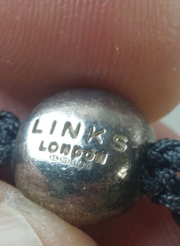 Bracelet tête de mort, Links of London, en argent massif