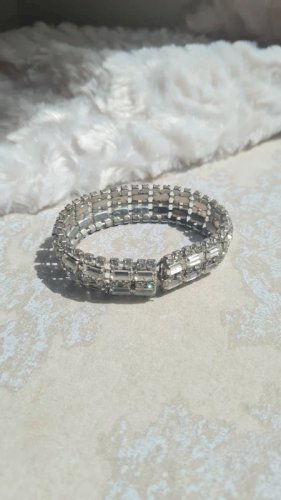 Bracelet vintage avec strass