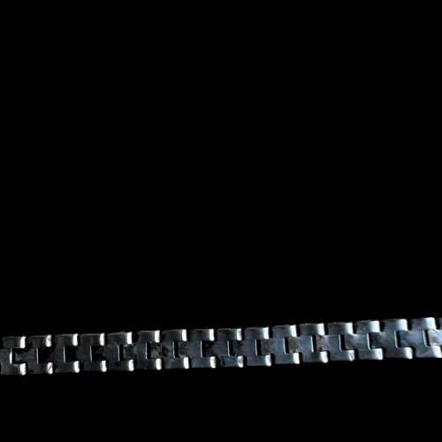 Bracelet vintage Unisex gourmette chaîne Argent, Massif Bijou Fin