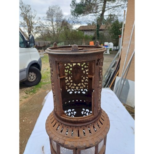 Brasero en Fonte ( déco )