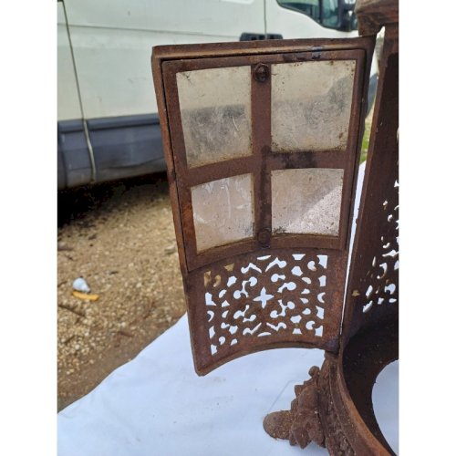 Brasero en Fonte ( déco )