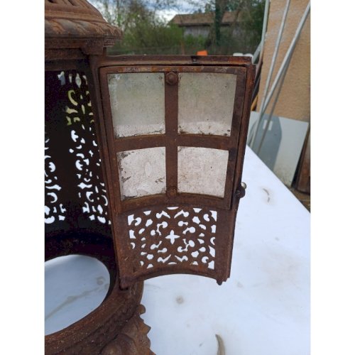 Brasero en Fonte ( déco )