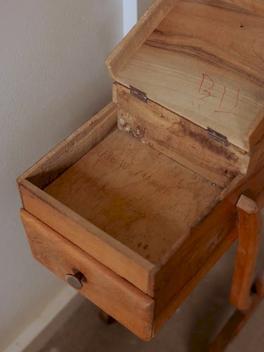 Brigitte, la grande travailleuse en bois N°150